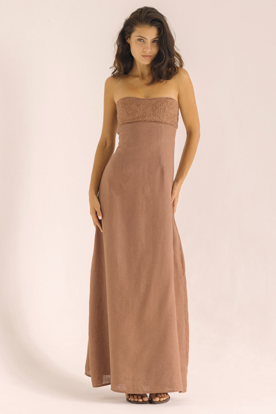 chinese dress ladies Black One Shoulder Maxi Dress